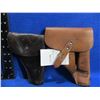 Image 1 : 2 Leather Holsters - Right Hand - Hungarian FEG PA-63 & Appears to be Kirikkale M1948