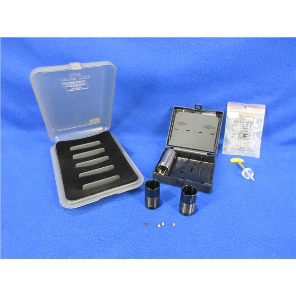 3 - 12 Gauge Chokes (IC, Full & Unknown), Wrench, 2 Choke Cases