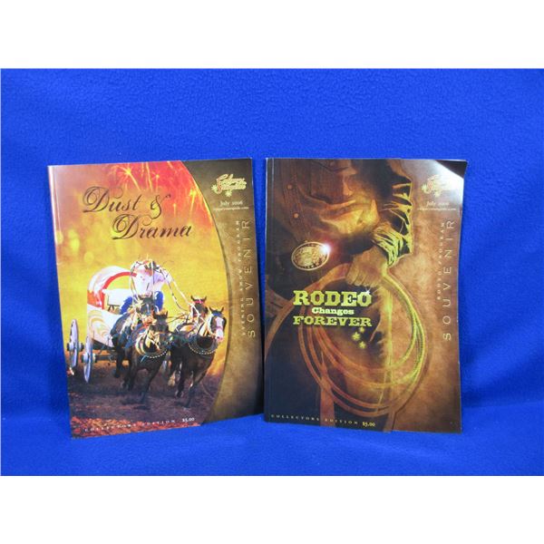 2 - 2006 Calgary Stampede Books - Rodeo Changes Forever, Dust & Drama