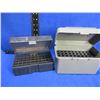 Image 1 : 2 Empty Plastic Ammo Boxes - Case-Gard RL-50 & Frankford 514