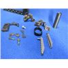 Image 1 : Lot of Misc. Gun Parts - Sights, Hammer, Barrel Band, Base, Etc.