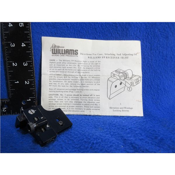 Williams FP Receiver Peep Sight