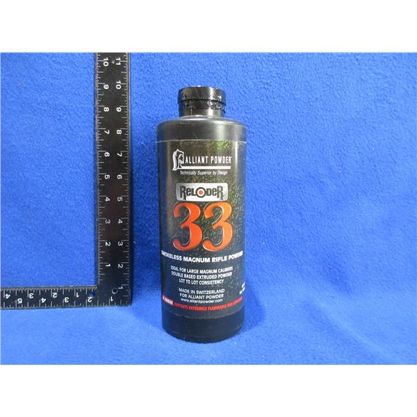 Alliant Reloder 33 Magnum Rifle Powder (We Can Not Ship - Pick Up Only)