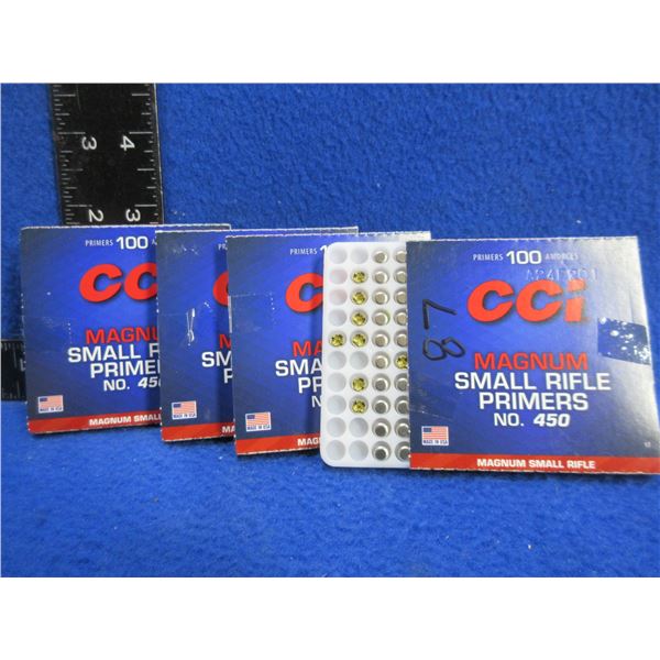CCI Magnum Small Rifle Primers No. 450 (We Can Not Ship - Pick Up Only)
