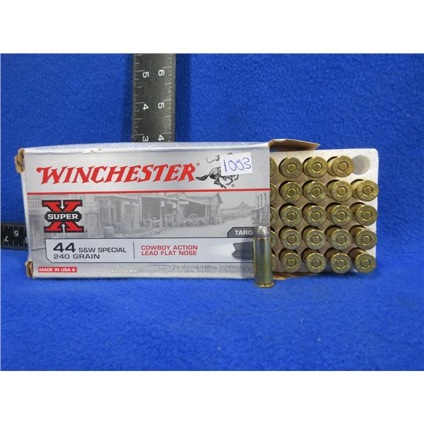44 S&W Spl 240gr LFN Winchester (We Can Not Ship - Pick Up Only)