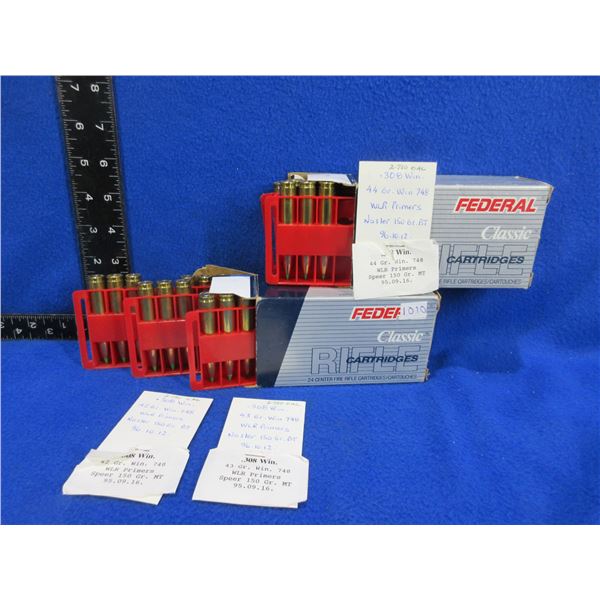 308 Win. Reloads - Box of 18, Box of 13 (We Can Not Ship - Pick Up Only)