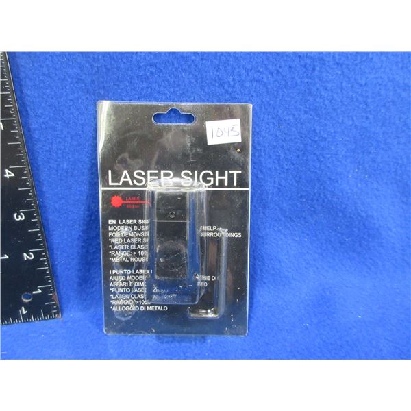 NEW - EN Red Laser Sight - Range: > 100M, Metal Housing