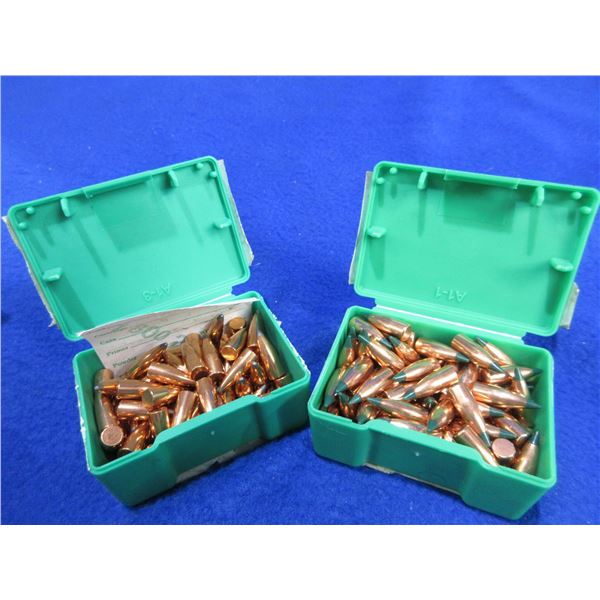 22 Cal. .224" Sierra Bullets - Box of 100 (40gr Blitzking), Box of 80 (45gr Spitzer)