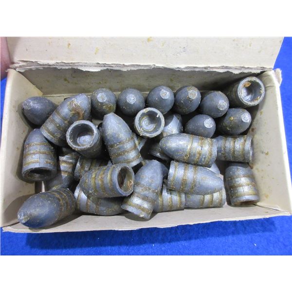 575 Cal. 565gr Minie Ball Bullets - Box of 30