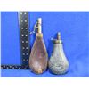 Image 1 : 2 Vintage Powder Flasks - As Is, Missing Parts