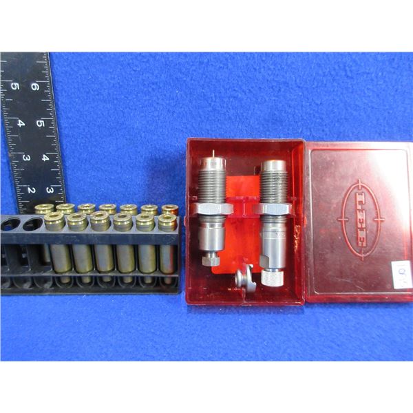 Lee 6.5 Rem. Mag 2 Die Set w/ Shell Holder # 5 & 6.5 Rem. Mag Brass Deprimed x 13