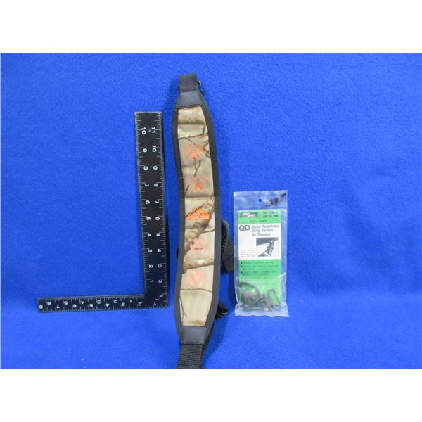 Butler Creek Sling with QD Swivels & Uncle Mike's QD 1" Swivels for Savage 99