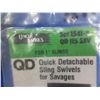 Image 2 : Butler Creek Sling with QD Swivels & Uncle Mike's QD 1" Swivels for Savage 99