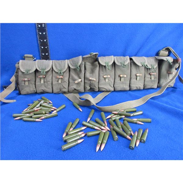 Chinese SKS Bandolier with 7.62X39 Cartridges (We Can Not Ship - Pick Up Only)