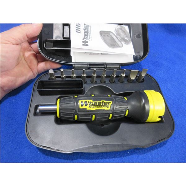 Wheeler Engineering Digital F.A.T. Wrench Torque Wrench 10 Bit Set