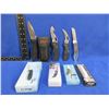 Image 1 : 4 Folding Lock Blade Knives - Frost Cutlery - Appear Unused