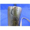 Image 4 : 2 Vintage Small Powder Horns - 1 is Cracked, Other has a Leather Strap