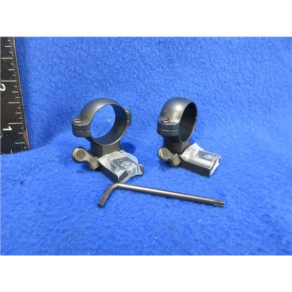 Leupold 1" Quick Release Rings and Bases for Remington 541