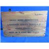 Image 1 : Eatonia Loaded Shot Shells Wood Ammo Box - 14 3/4" x 9 1/4" x 8 3/4" High