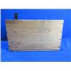 Image 3 : Eatonia Loaded Shot Shells Wood Ammo Box - 14 3/4" x 9 1/4" x 8 3/4" High