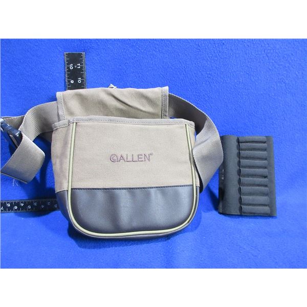 Allen Double Compartment Shotshell Pouch & Buttstock Cartridge Holder