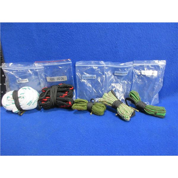 NEW - 5 Pull Thrus - 12 Ga., 20 Ga., 22 Cal., 30 Cal. and 38 Cal./9MM