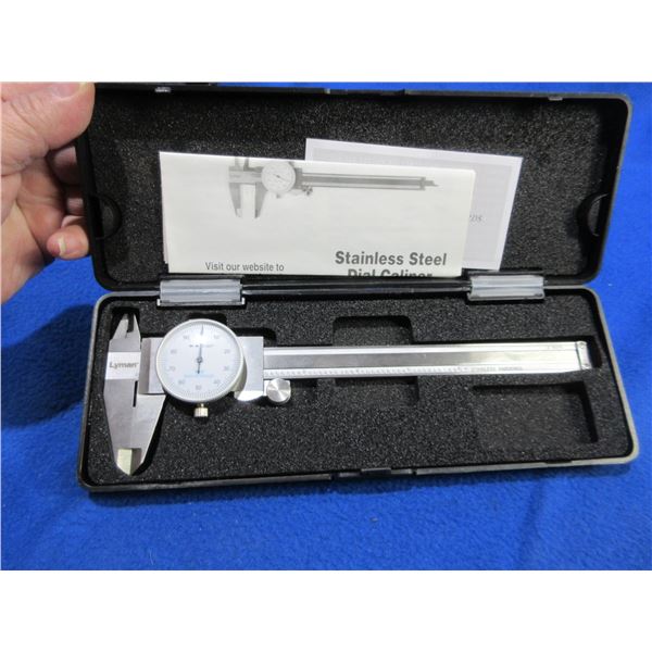 Lyman Dial Caliper - 6" Stainless Steel