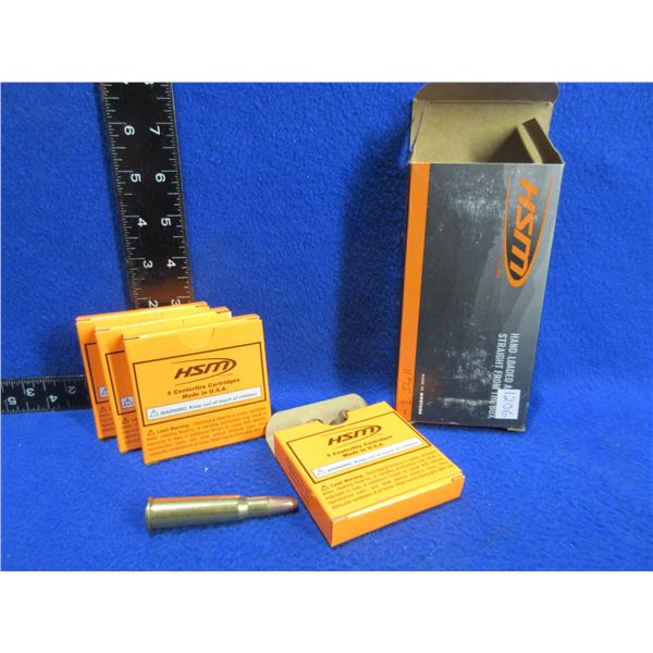 348 Win. 200gr FP HSM Cartridges (We Can Not Ship - Pick Up Only)