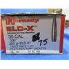 Image 2 : 30 Cal. .308" 220gr ELD-X Hornady Bullets - Box of 75