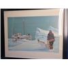 Image 1 : Framed Print - R.C.M.P. Vessel "St. Roch" in Winter Quarters by Cederberg/71