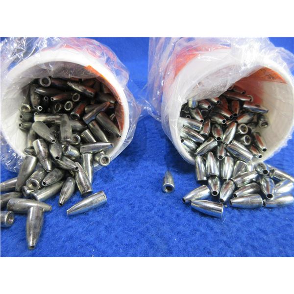 22 Cal. DBL HP James Calhoon Bullets - Tub of 250 (46gr), Tub of Approx. 160 (30gr)