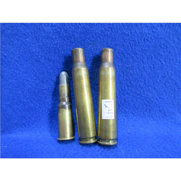 2 - 50 Cal. Brass Unprimed and a 577 Epps Unprimed Brass with Bullet