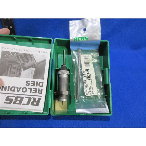 RCBS 221 Rem. Fire Ball Neck Sizer Die with Extra Decapping Pin