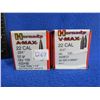 Image 1 : 22 Cal. .224"  Hornady Bullets - Box of 100 (50gr V-Max), Box of 100 (52gr A-Max)