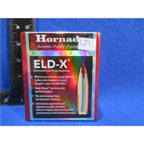 6.5MM .264" 143gr ELD-X Hornady Bullets - Sealed Box of 100