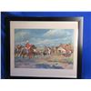 Image 1 : Framed Print - The March West - 1874 by Cederberg/71 - 26" x 22"
