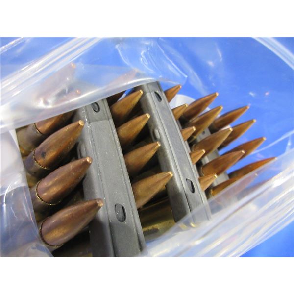 7.62X51 Military Cartridges on Stripper Clips (We Can Not Ship - Pick Up Only)