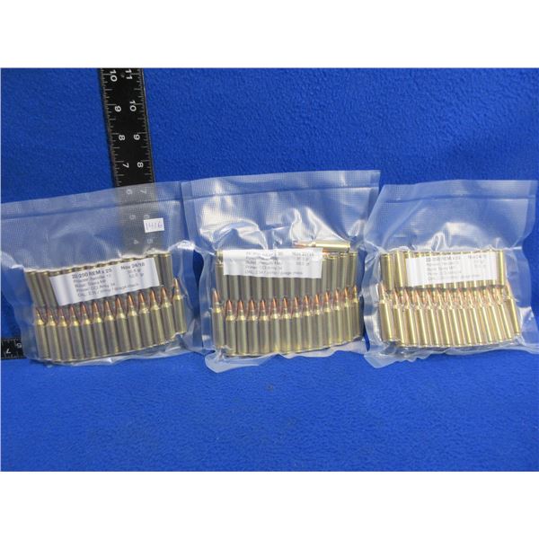 22-250 Rem. Reloads - Lot of 80 (We Can Not Ship - Pick Up Only)