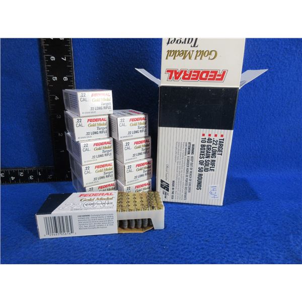 22 LR 40gr Solid Target Federal Cartridges (We Can Not Ship - Pick Up Only)