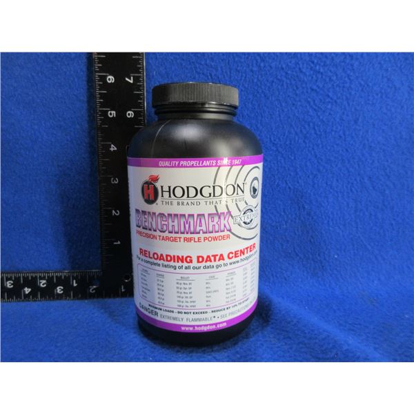 Hodgdon Benchmark Precision Target Rifle Powder (We Can Not Ship - Pick Up Only)