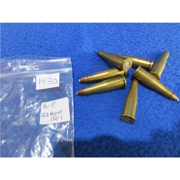 Collector Ammo - 22 Rem. Jet Cartridges - Bag of 7 (We Can Not Ship - Pick Up Only)