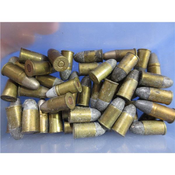 45 Webley Mixed Cartridges - Tub of 48 (We Can Not Ship - Pick Up Only) - Possibly Reloads