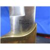 Image 2 : G96 Brand Model 3020 Fixed Blade Knife with Leather Sheath - 4 1/2" Blade