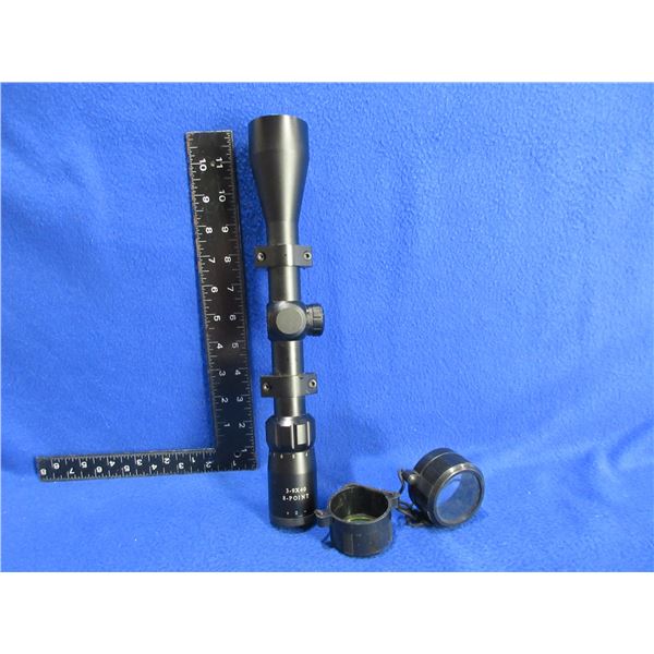 Simmons 8-Point 3-9x40 Scope with 1" Rings - Appears Clear, Duplex Reticle