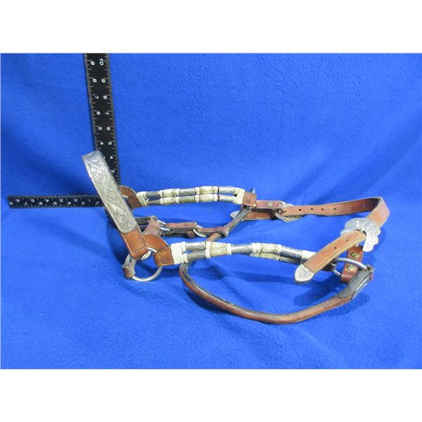 Horse Show Halter - Design by Dale Chavez - Premium Leather & Possibly Silver Plate