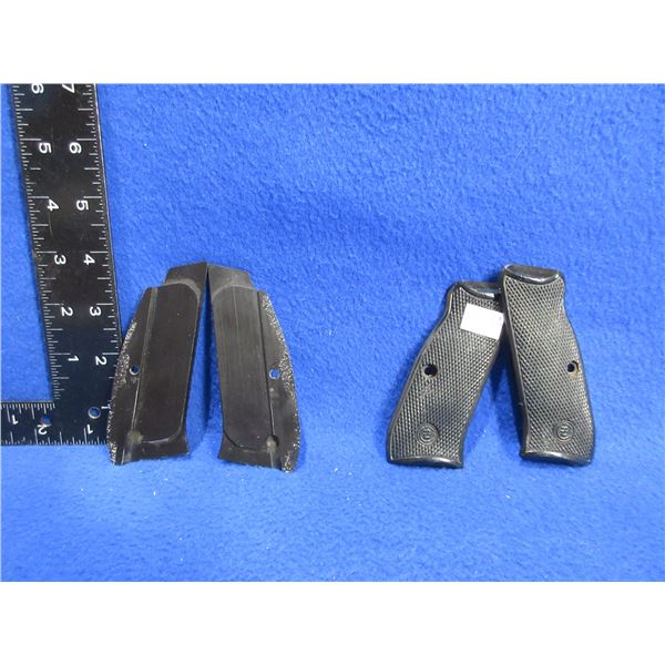 CZ 75/85 Aluminum Grips & CZ 75/85 Plastic Grips - No Screws