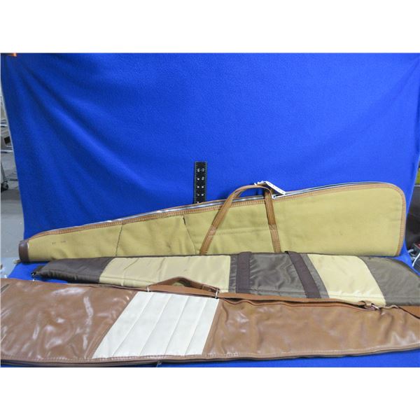 3 Soft Gun Cases - Buck Master 42", Unknown 48" & Damaged 46"