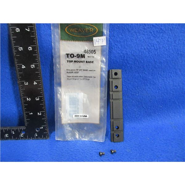 Weaver Top Mount Base TO-9M - # 48505