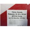 Image 2 : Canada Flag 90 x 150cm (Made in Germany) and Complete Licence to Grill Book