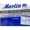 Image 2 : NEW - Marlin Scope Mounting Bases for 900 Series Rimfire Bolt Action Rifles